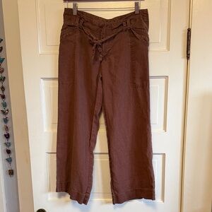 Patagonia Hemp Linen Cropped Pants